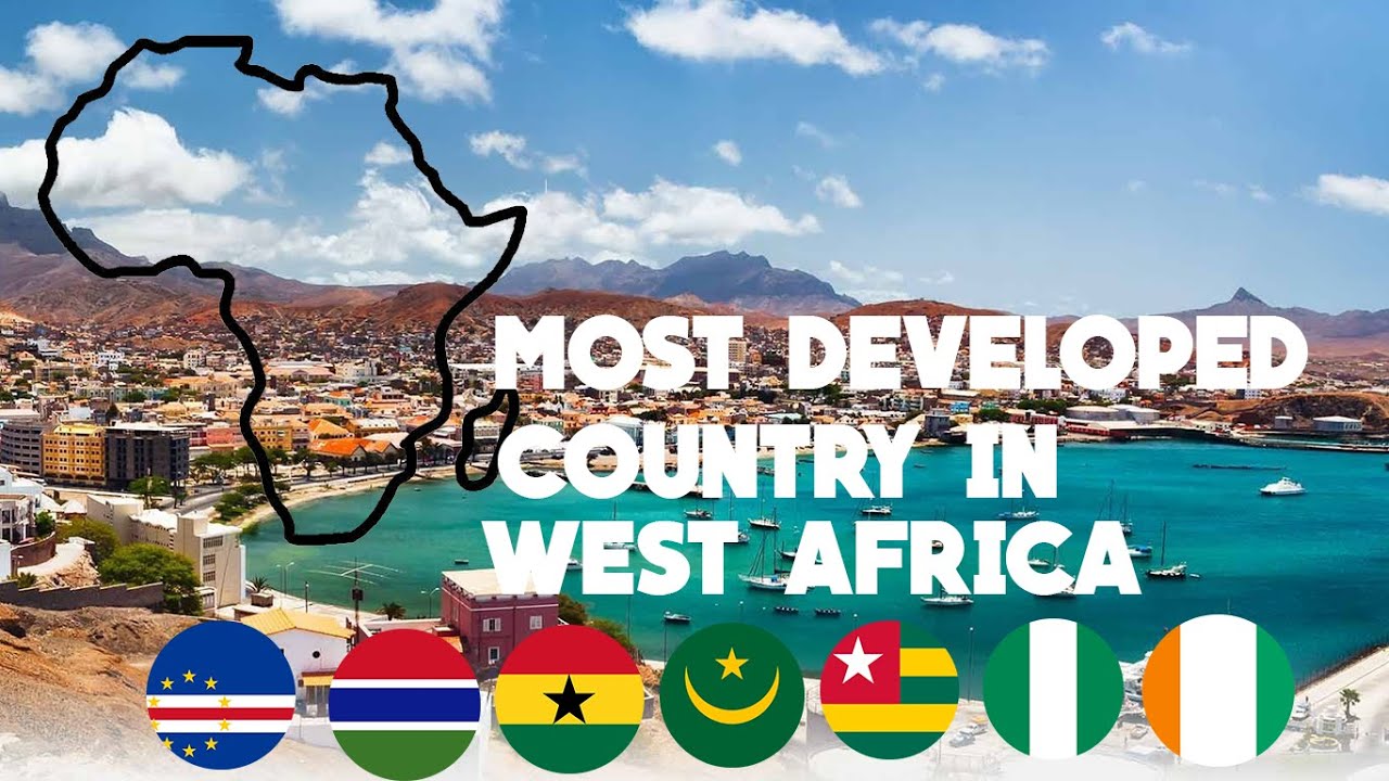 Find out the most developed countries in the west Africa