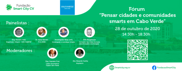 Read more about the article Forum “Pensar Cidades e Comunidades Smart em Cabo Verde”